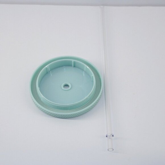 New Starbucks 24 oz/710 mL Green Blue Studded Cold To Go Tumbler w/ Clear Straw - Picture 6 of 8